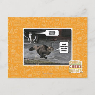 Cartão Postal whassup, George?