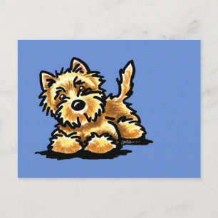 Cartão Postal Wheaten Cairn Terrier