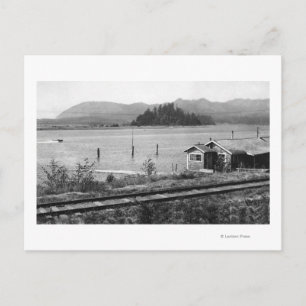 Cartão Postal Wheeler, Oregon Nehalem Bay & Neah-Kah-Nie