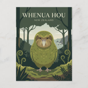 Cartão Postal Whenua Hou (Ilha Codfish) Nova Zelândia