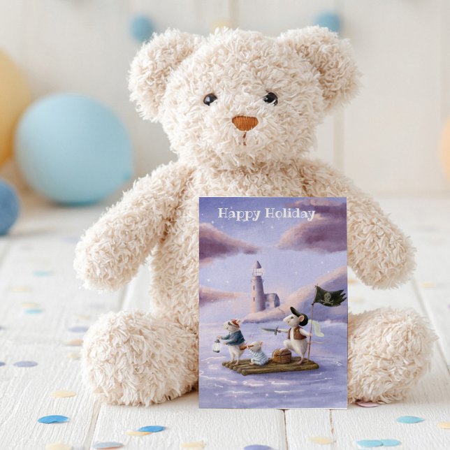 Cartão Postal Whimsical Children’s Illustration Greeting Card (Criador carregado)