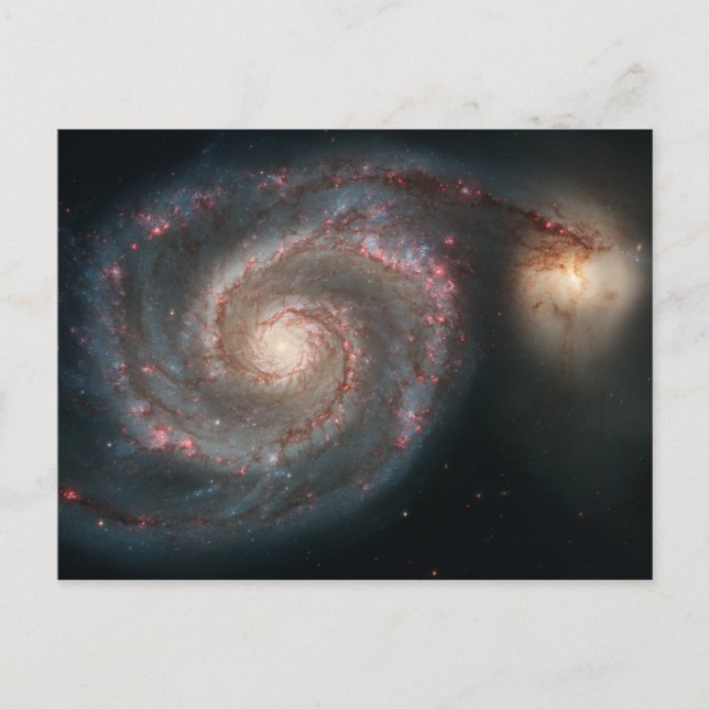Cartão Postal Whirlpool Galaxy (Frente)