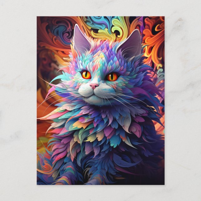 Cartão Postal Whisker Wonder (Frente)