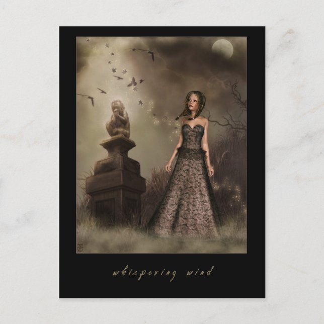 Cartão Postal Whispering wind (Frente)
