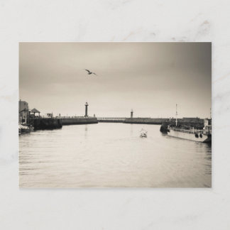 Cartão Postal Whitby Harbour