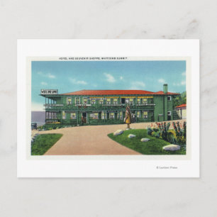 Cartão Postal Whitcomb Summit Hotel e Souvenir Shoppe View