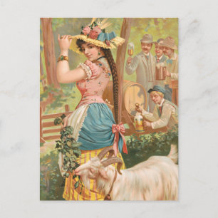 Cartão Postal White Bock (1889) por Henry Jerome Schile