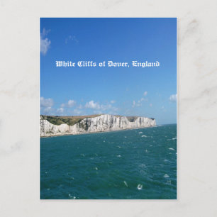 Cartão Postal White Cliffs of Dover, Inglaterra
