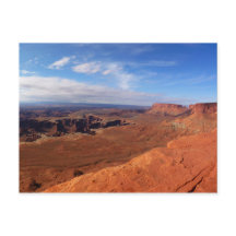 White Rim Overlook no Parque Nacional de Canyonlan
