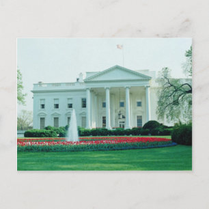 Cartão Postal White The White House, Washington, D.C., EUA fl
