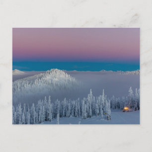 Cartão Postal Whitefish Mountain Resort em Whitefish, Montana