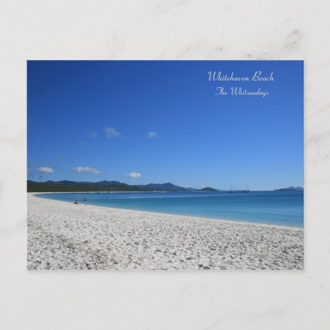 Cartão Postal Whitehaven Beach, Queensland - Cartão-postal (Frente)