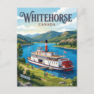 Cartão Postal Whitehorse Canadá