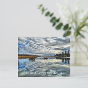 Cartão Postal Whiteshell Autumn Reflection Postcard