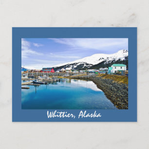 Cartão Postal Whittier, Alaska, EUA
