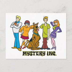 Cartão Postal Whole Gang 12 Mystery Inc