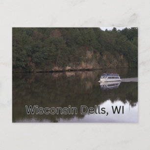 Cartão Postal WI Dells Wisconsin Boat Tours