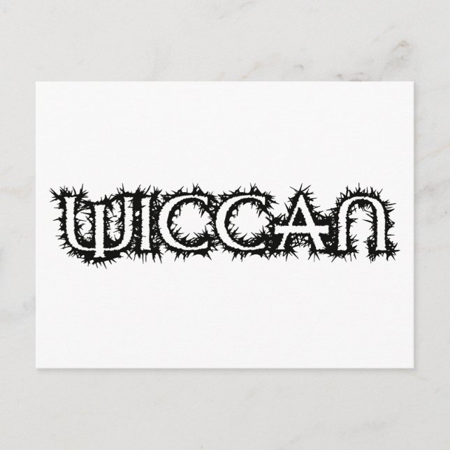 Cartão Postal Wiccan (Frente)