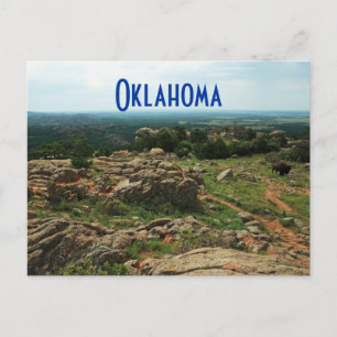 Cartão Postal Wichita Mountain, Oklahoma