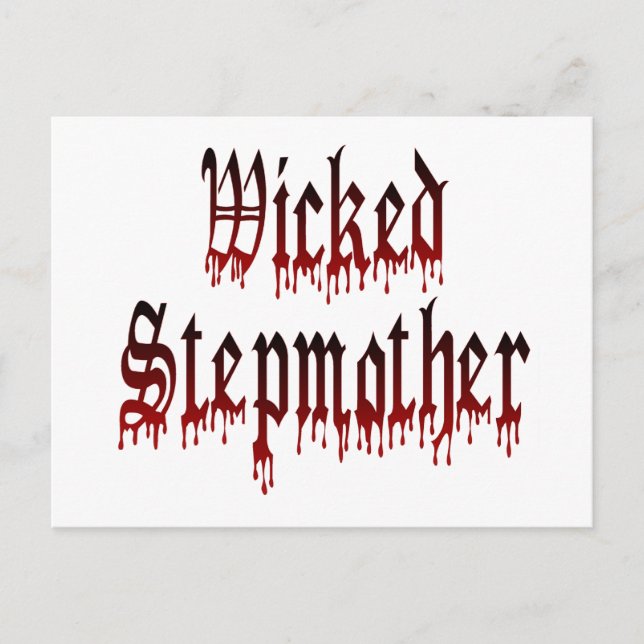 Cartão Postal Wicked Stepparent (Frente)