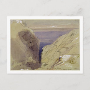 Cartão Postal Wied Zurrik, Malta, 10 da manhã, 11 de março (c/c,