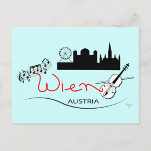 Cartão Postal Wien, Áustria - Österreich