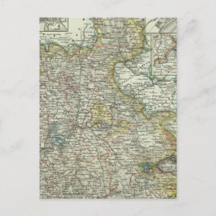 Cartão Postal Wiesbaden e Frankfurt, Alemanha