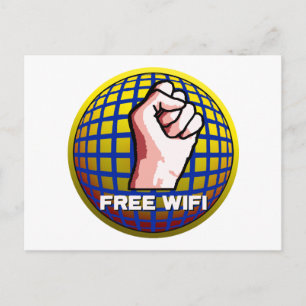Cartão Postal WiFi gratuito