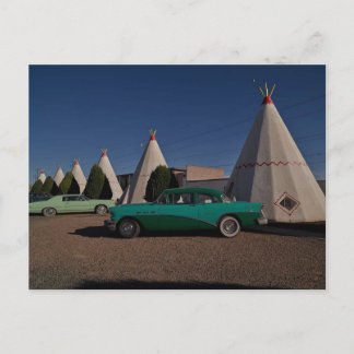 Cartão Postal Wigwam Motel Rota 66 dos EUA em Holbrook, Arizona