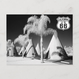 Cartão Postal Wigwam Motel, Route 66, Rialto, California
