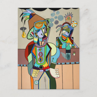 Cartão Postal "Wild Bill" por Ruchell Alexander