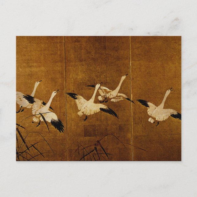 Cartão Postal Wild Geese (Frente)