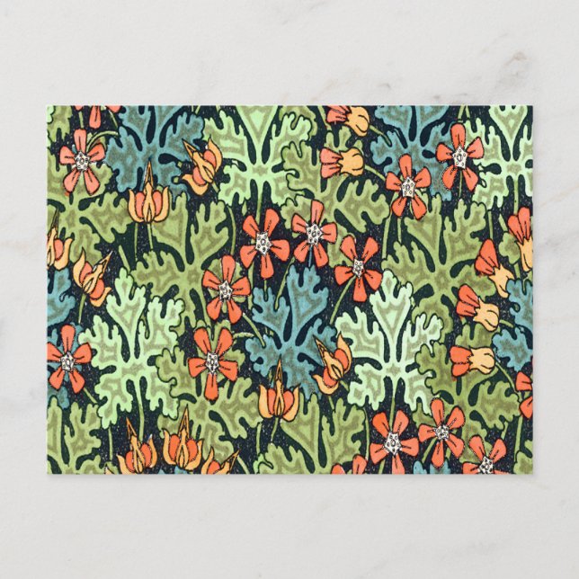 Cartão Postal Wild Geranium (Frente)