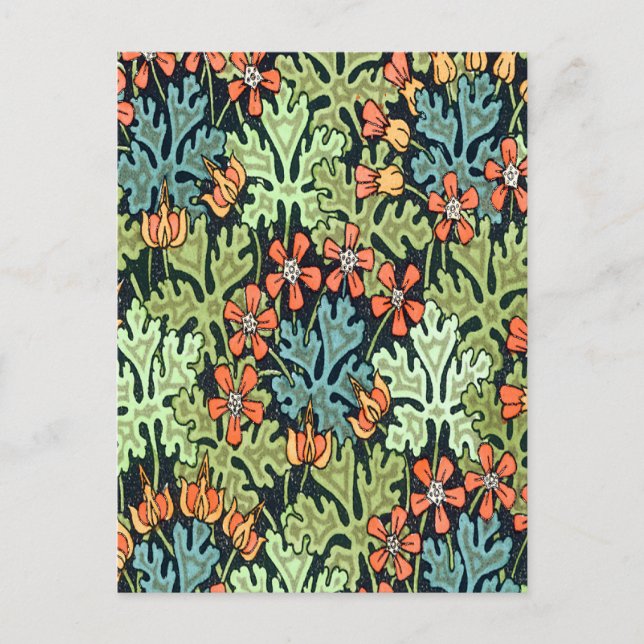 Cartão Postal Wild Geranium (Frente)