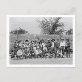 Cartão Postal Wild West Performance, 29/05/1923
