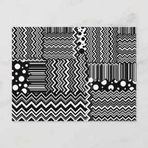 Cartão Postal Wild Zig-Zags