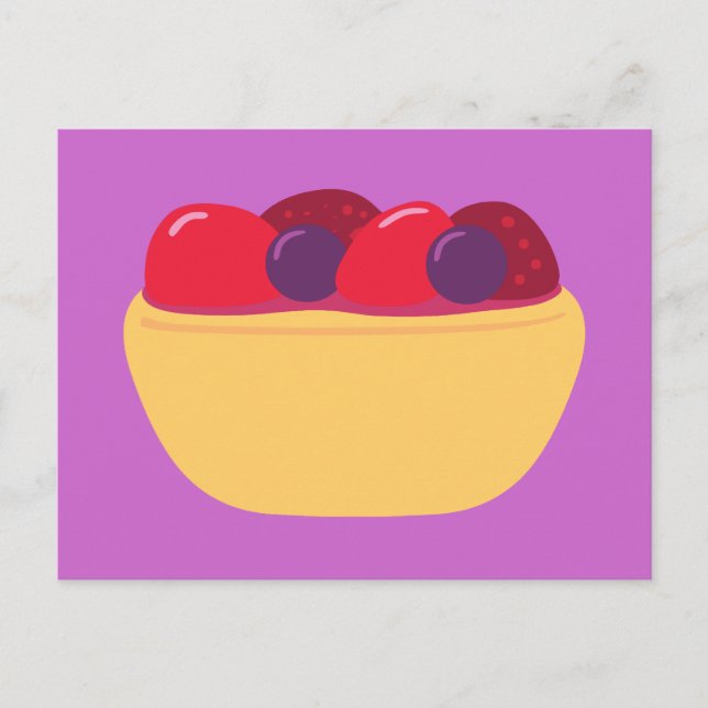 Cartão Postal Wildberry Tart (Frente)