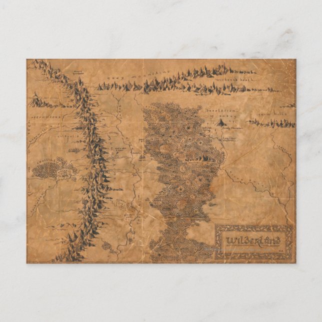 Cartão Postal Wilderland (Frente)