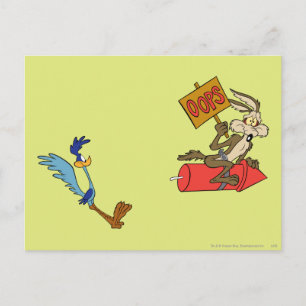 Cartão Postal Wile E Coyote e ROAD RUNNER™ Acme Products 5 2