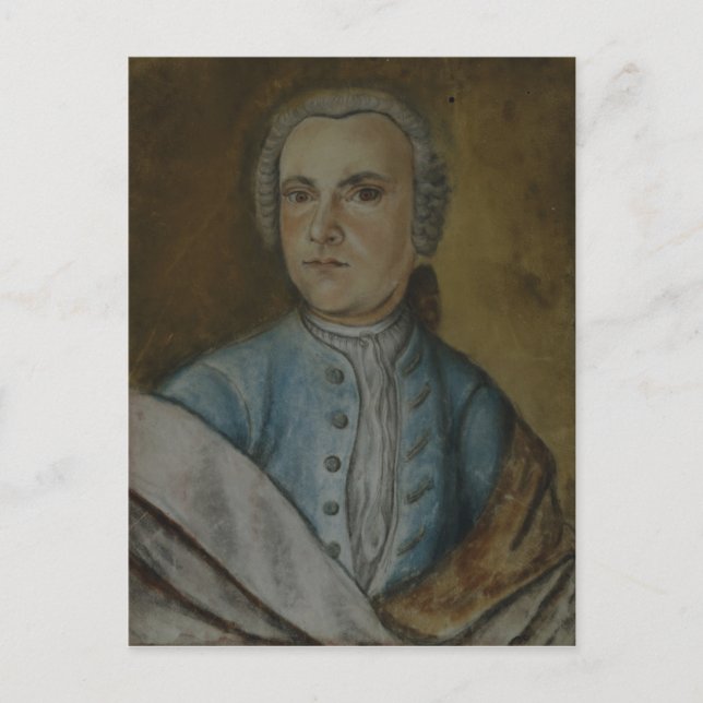 Cartão Postal Wilhelm Friedemann Bach, c.1733 (Frente)