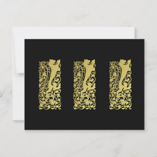 Cartão Postal Will Bradley Heraldic Lion