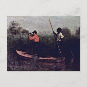 Cartão Postal Will Schuster E Blackman A Atirar