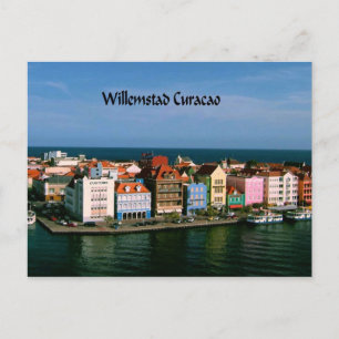 Cartão Postal Willemstad Curacao
