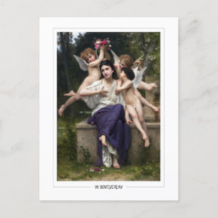 Cartão Postal William-Adolphe Bouguereau #155 - Belas Artes