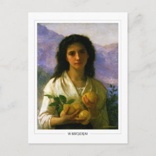Cartão Postal William-Adolphe Bouguereau #4 - Arte Fina