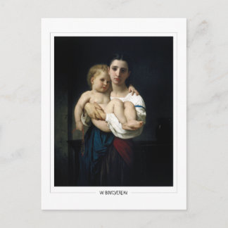 Cartão Postal William-Adolphe Bouguereau #6 - Arte Fina