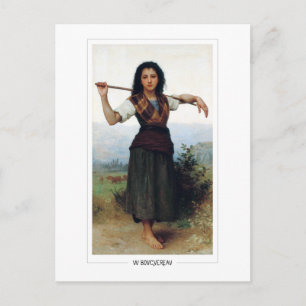 Cartão Postal William-Adolphe Bouguereau #7 - Arte Fina