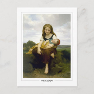 Cartão Postal William-Adolphe Bouguereau #9 - Arte Fina