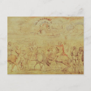 Cartão Postal William Blake   Faerie Queene