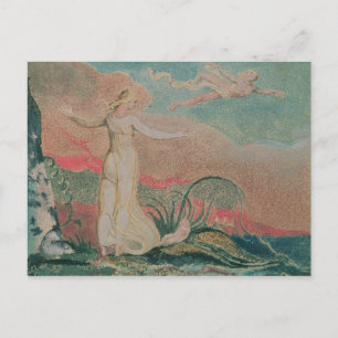 Cartão Postal William Blake   Livro de Thel; Plate 4 Thel in 